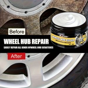Universal Wheel Repair Kit Alloy Wheel Scratch Repair Wax No Residue Maintenance Paste Suitable for All Vehicle Types