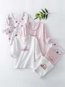 แขนสั้นเด็กสไตล์ญี่ปุ่น Seven-Five กางเกง ชุด เด็กทารก ผ้าฝ้าย แขนครึ่งบาง กางเกงขาสั้น การ์ตูน ชุดนอนเสื้อผ้าหน้าแรก