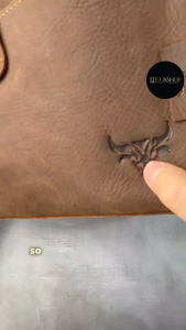 Rush Rider L Size Clutch Bag Men Cow Leather Handcarry Bag 2 Way Use Sling Bag