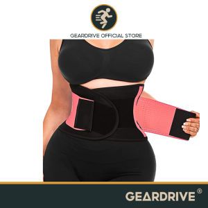 GEARDRIVE Waist Trainer Belt for Women & Men - Waist Cincher Trimmer - Slimming Body Shaper Belt - Sport Girdle Belt