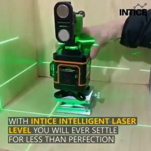 Taffware Mesin Self Leveling 16 Line Laser 4D with Remote Alat Ukur Meter Tukang Bangunan Waterpass Laser Multifungsi Dan Serbaguna