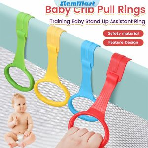 ItemMart Baby Crib Pull Rings Training Ring for Walking Training Baby Stand Up Walker