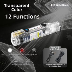Smiling Shark | Portable Ultra Bright Multifunctional Laser Pointer Flashlight