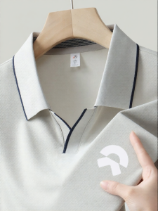 JINGYILAIXIU | Áo Polo Cotton Mát