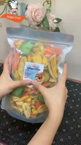 1kg trái cây sấy hàng nguyên miếng thập cẩm 8 vị - SAIGON FOOD