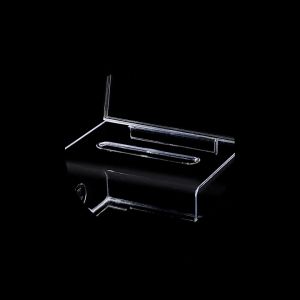 Clear Donation Box Acrylic Suggestion Box Big Capacity Cash Storage Container With Lock For Voting