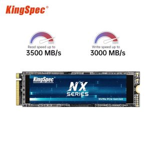 KingSpec M.2 NVMe PCIe3.0 Hard Drive Disk SSD 128GB 256GB 512GB M.2 2280 Internal Solid-State Drive For Laptop Desktop PC
