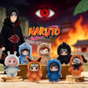 Bandai | New EAKI Naruto Blind Box Shippuden Party Series Uzumaki Stuffed Shippuden Original Plush Figure Ornament Toy Collection Gift