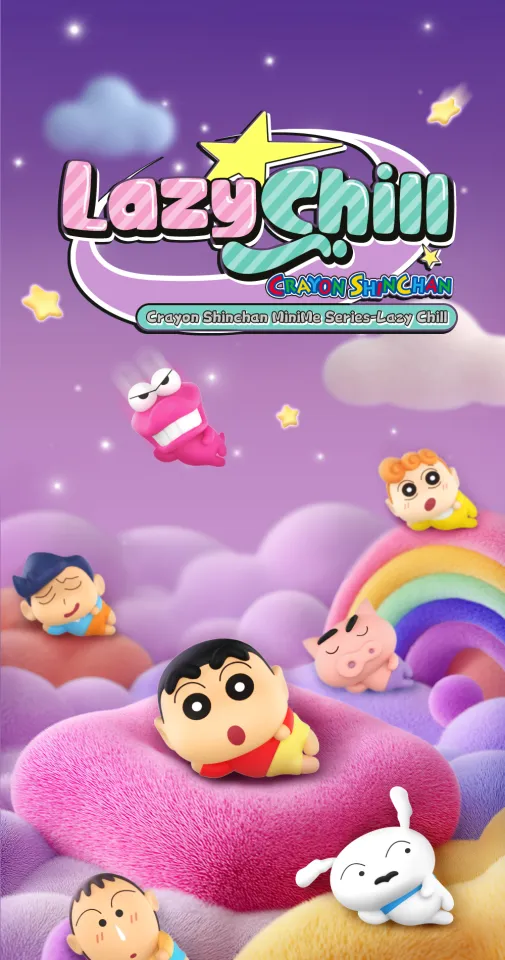52TOYS Crayon Shin-chan MiniMe Series-Lazy Chill Series Blind Box