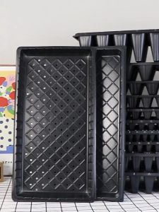 Seedling Tray 5pcs/10pcs 50 128 200Holes Plastic Nursery Tray Bekas Benih Plastic Tray Benih Semaian 育苗盘