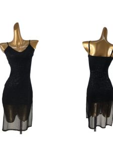 Soso Original Black Womens Dance Dress Short Pants One-Piece Anti-Light Base Layer Pants Spring Thin Material Other