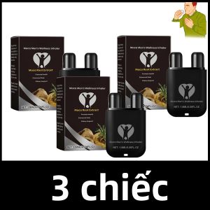 Thuốc Hít Mũi Hai Lỗ Bổ Sung Maca Tăng Cường Năng Lượng Sức Bền Giảm Căng Thẳng & Mệt Mỏi Cân Bằng Nội Tiết Tố Chăm Sóc Mũi Họng Miệng