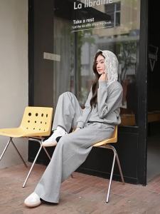 XIANGYING | Gray Sportswear Set