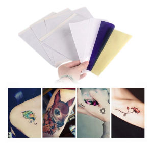 Paket 10 Lembar Kertas Tato/Kertas Karbon Tatto/Kertas Transfer Tatto / Carbon Thermal Cocok untuk Membuat Stensil Tato Alat Pembuat Tato Elektronik Kertas Tato Dengan Garansi 3 Bulan - Lazada