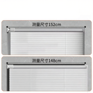 Easy Install Waterproof Greaseproof Sun-blocking Aluminum Blind