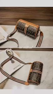 FURONG กระเป๋าสะพายไหล่ ขนาดใหญ่ จุของได้เยอะ พิมพ์ลายตัวอักษร แฟชั่นสําหรับสตรี 2024