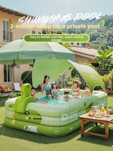 ZTION | Foldable Outdoor Inflatable Swimming Pool
