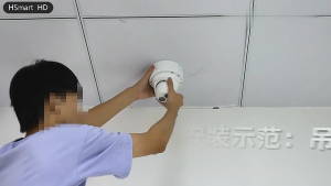 CCTV Camera Circle Holder Hidden Cable Base Box Dome Ceiling Mount Stand Surveillance Bracket Holder Adapter