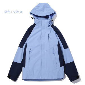 Womens Gore-Tex Jacket Mountain Outdoor Three-in-One Detachable Hiking Ski Suit Tibet Vintage American Coat Men