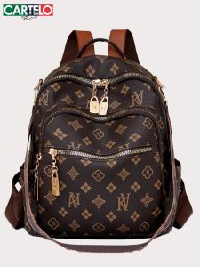 CARTELO | High-grade Leather Large Capacity Lightweight Womens Backpack