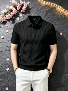 Áo Polo Nam Mùa Hè Chất Liệu Pique Thun Mỏng Ôm Sát