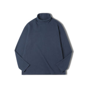 MADEN | Grey American Casual Waffle Crewneck Thermal Underwear Long Sleeve T-shirt
