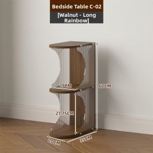 AMU·PIGGY | Retro Style Bedside Cabinet