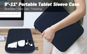 MoKo เคสแท็บเล็ต9-11นิ้วเหมาะกับ iPad Air 5 10.9 "2022 iPad Pro 11 2021-2018 iPad 10.2 2021-2019 iPad Air 4 10.9 Tab S8/A7กระเป๋าใส่ป้องกันแบบถือพร้อมกระเป๋า