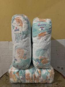 popok bayi rypack non kemasan ukuran M isi 50pcs