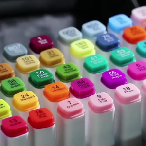 168Colors Marker Alcohol Markers Professional Art Marker Set Highlighter Pen Art Supplies Stationery