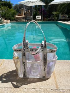 Túi Đi Biển Chống Thấm Nước Dung Tích Lớn Túi Đựng Đồ Bơi Túi Đựng Đồ Tắm Túi Lưới Túi Du Lịch Bãi Biển Túi Xách Tay Túi Đựng Đồ Thể Thao