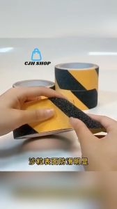 CJH Anti-slip Tape Outdoor Anti Slip Stickers Elderly Anti Slip Strong Adhesive Safety Traction Tape Stairs Floor Safety Tread Step