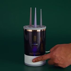 ปรับเปลี่ยนรูปแบบ USB สำหรับเครื่องสำอาง ชาร์จ แบบอัตโนมัติ ให้เครื่องสำอางตากแปรงแต่งหน้า ตากได้