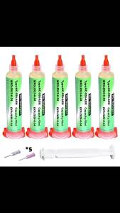 NC-559-ASM Hàn Dán 10CC Ống Kim Nhựa Thông Thông Lượng Cho Điện Thoại PCB BGA SMD Làm Lại Dầu Hàn Sửa Chữa Linh Kiện Điện Tử Chất Lượng Cao