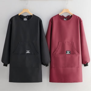 Váy Bảo Hộ Chống Thấm Nước Dài Tay Thời Trang Cho Nữ Và Nam Dùng Trong Nhà Bếp Và Nhà Hàng Váy Bảo Hộ Làm Việc Cho Nam Và Nữ