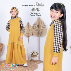 GAMIS ANAK PEREMPUAN TERBARU NEW CUTETRIK GAMIS HOODIE BISA COUPLE MOM