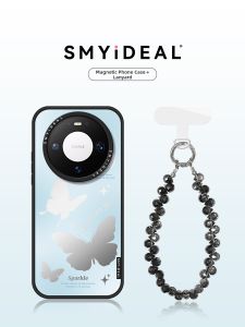 Smyideal | Magnetic Phone Case for Huawei Mate80 / 60 Pro with Blue Butterfly Design