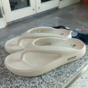 ADDA รองเท้าแตะคีบสบาย สีดำ/ขาว/ทอมทอย/เทา ไซส์4(36)-10(44)