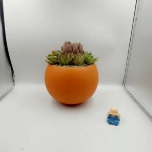Chậu đất nung chậu sen đá - A ball succulent 17165 miệng chậu 17cm chiều cao 16.5cm
