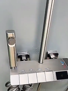 4 in 1 Premium Shower Set: Stainless Steel Rain Shower & More