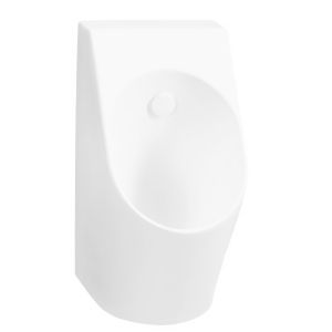 Public Bathroom Wall-Mounted Water-Saving Back-Inlet Sensor Urinal