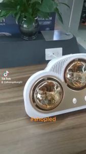 ĐÈN SƯỞI NHÀ TẮM 3 BÓNG VÀNG HHL-G302