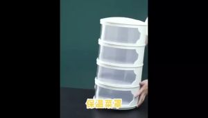 ( BISA COD ) PROMO Rak Makanan 3 Susun / Tudung Saji 3 Susun / Food Cover / Penutup Makanan 3 Susun / Tutup Makanan / Penutup Makanan Insulasi Tahan Panas / Tempat Penyimpanan buah kue portable / Tempat Makanan Putar