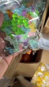 30PCS Mini Luminous Cute Puppy Accessories Toy Lovely Doggy Glow in The Night Fairy Garden Miniatures Dog Desk Decoration Gift