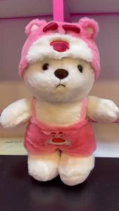 Gấu Bông Lena Cosplay Lotso lena áo yếm