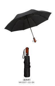 Germany Kobold Kobold Classic Fully Automatic Enhanced Oversized Triple Folding Umbrella Double Rain Or Shine Dual-Use Umbrella
