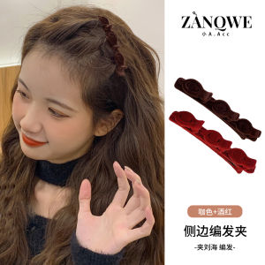 2025 New Style Hair Clips Side Bangs Bun Maker Womens Short Hair Styling Barrettes Fresh out Fashion Korean Hair Accessories
