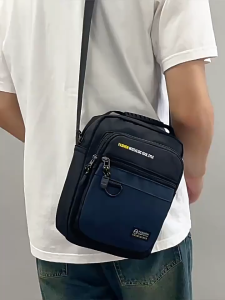 กระเป๋าสะพายแบบคาดไหล่ สำหรับผู้ชาย ลุยงานลุยเที่ยว