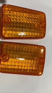 Bộ 2 nắp đèn xi nhan xe 82 loại đẹp màu vàng cam