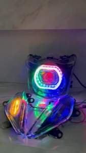 Cara Memilih & Menginstal Lampu Depan BeAT Karbu Lama Custom RGB